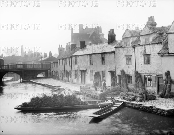 Fisher Row, Oxford, Oxfordshire,1900.  Creator: Henry Taunt.