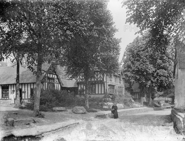 Cooperative Stores, Ardington, Vale of White Horse, Oxfordshire, 1900.  Creator: Henry Taunt.
