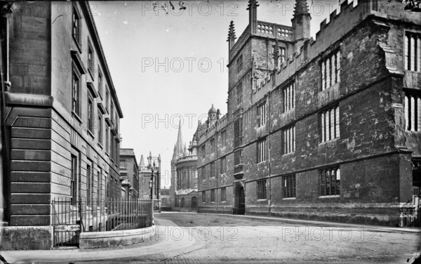 Bodleian Library, Oxford, Oxfordshire, 1875.  Creator: Henry Taunt.