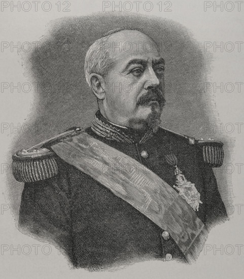 François Achille Bazaine, (1811-1888), Marshal of France, 1891.  Creator: Unknown.