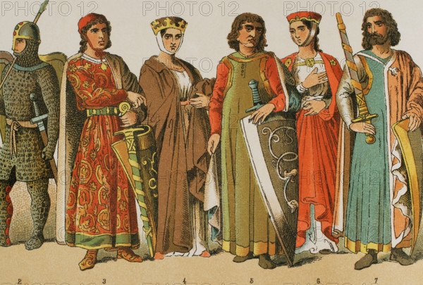 Holy Roman Empire, 1000-1100, (1884).  Creator: Unknown.