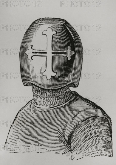 Helmet of Hugo, Viscount of Chalon, Late 13th century, (1877).  Creator: Unknown.