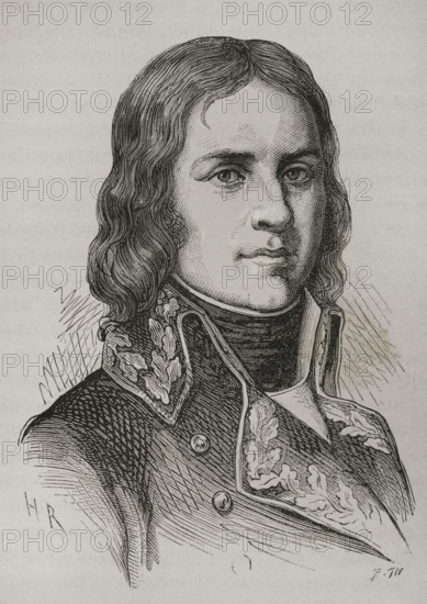 Jean-Etienne Championnet, (1762-1800), French military officer and politician, 1879.  Creator: Unknown.