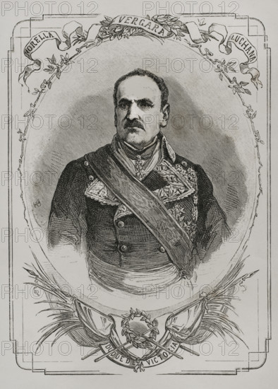 Joaquín Baldomero Fernández-Espartero Alvarez de Toro (1793-1879), called Baldomero Espartero, 1889. Creator: Unknown.
