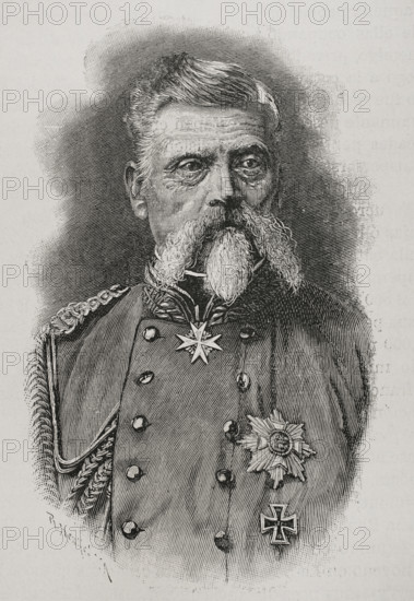 Ludwig von der Tann, (1815-1881), Bavarian general, 1891. Creator: Unknown.