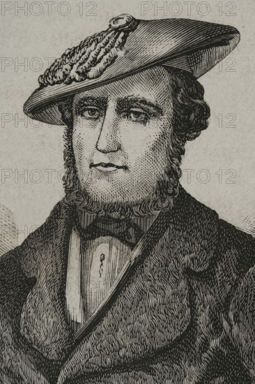 Martin Zurbano (1788-1845), Spanish guerrilla fighter, 1879.  Creator: Unknown.