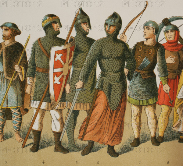 Normans, 1000-1100, (1884). Creator: Unknown.