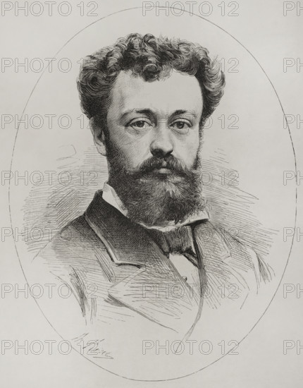 Raimundo de Madrazo y Garreta (1841-1920), Spanish painter, 1878.  Creator: Unknown.