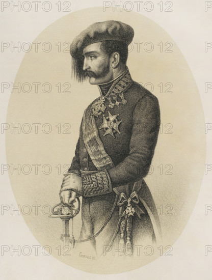 Tomás Zumalacárregui (1788-1835), Spanish soldier, 1868.  Creator: Unknown.