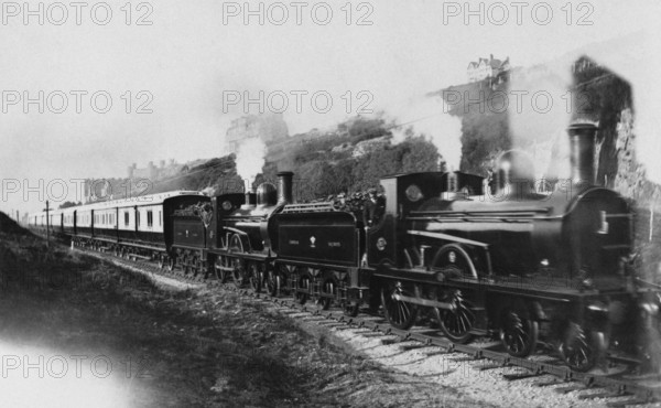 Royal Train near Harlech, 14 July 1911. Creator: Unknown.