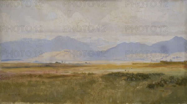 The Bay of Harlech, c1865-1913. Creator: Alfred Edward East.