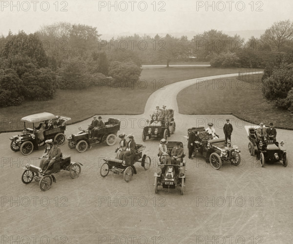 Automobile Club of North Wales, Bangor, c1904. Creator: John Wickens.