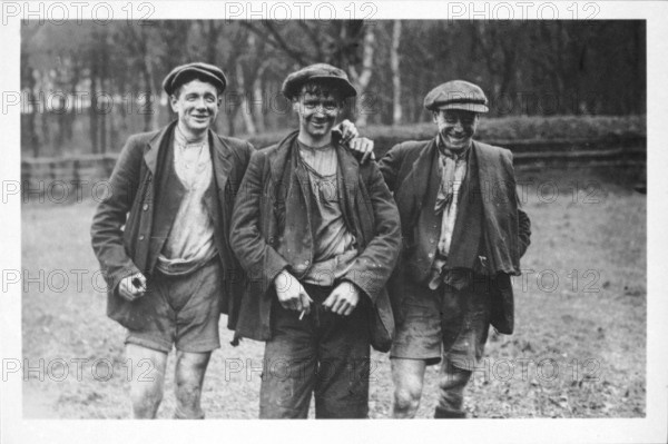Coal strike, postcard, 1912. Creator: Unknown.