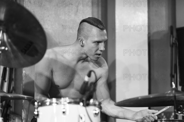 Andy Baker, Eater live at 100 Club, London, Mar 2023. Creator: Annapaola Marchesani.