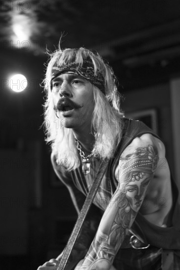 Rylan Woods, Eater live at 100 Club, London, Mar 2023. Creator: Annapaola Marchesani.