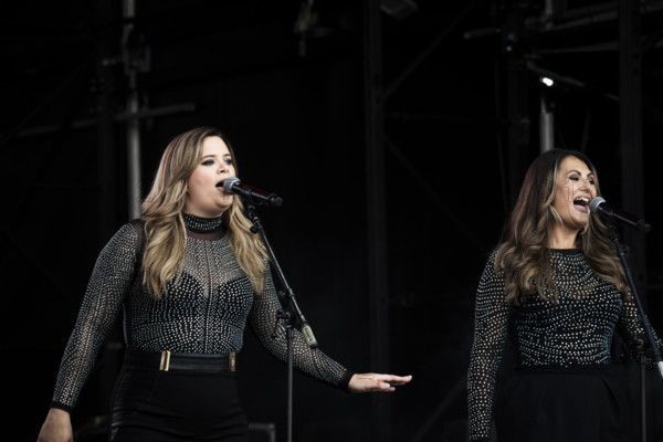 Heaven 17 live at Heritage Live, Audley End House, Essex, Aug 2023. Creator: Annapaola Marchesani.