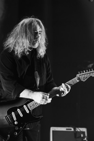 Dean White, New Model Army live at the Roundhouse, London, May 2024. Creator: Annapaola Marchesani.