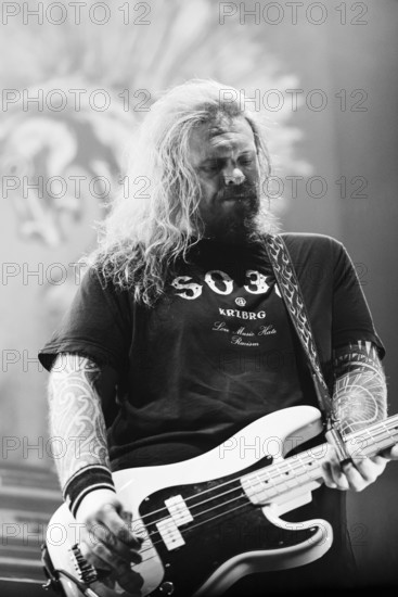 Ceri Monger, New Model Army live at the Roundhouse, London, May 2024. Creator: Annapaola Marchesani.