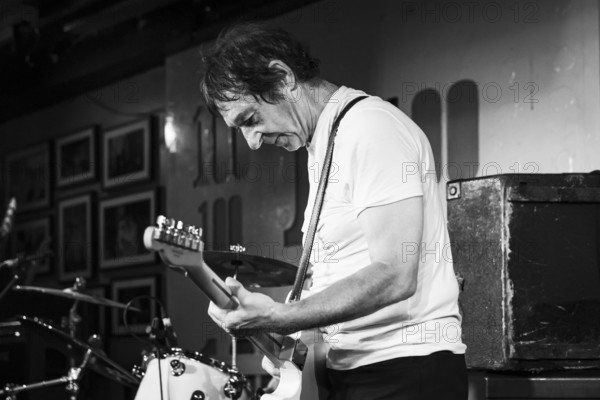 Steve Diggle, Buzzcocks live at 100 Club, London, Jun 2023. Creator: Annapaola Marchesani.