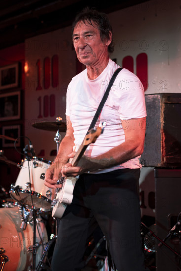 Steve Diggle, Buzzcocks live at 100 Club, London, Jun 2023. Creator: Annapaola Marchesani.