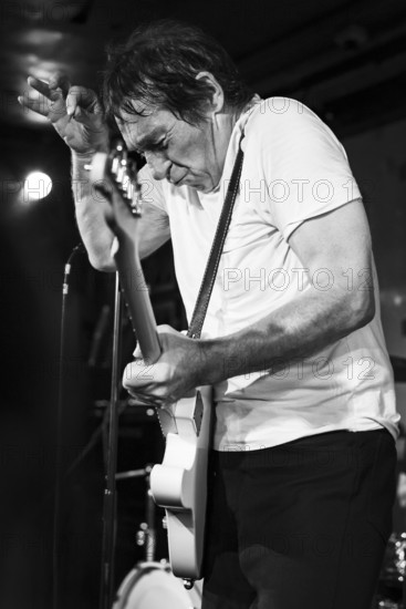 Steve Diggle, Buzzcocks live at 100 Club, London, Jun 2023. Creator: Annapaola Marchesani.