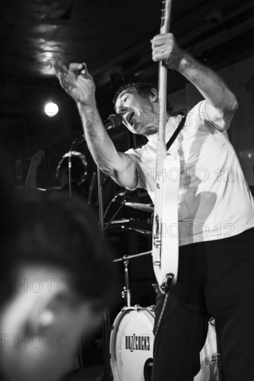 Steve Diggle, Buzzcocks live at 100 Club, London, Jun 2023. Creator: Annapaola Marchesani.