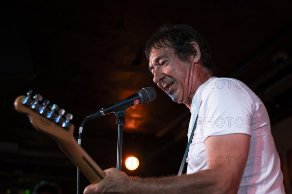 Steve Diggle, Buzzcocks live at 100 Club, London, Jun 2023. Creator: Annapaola Marchesani.