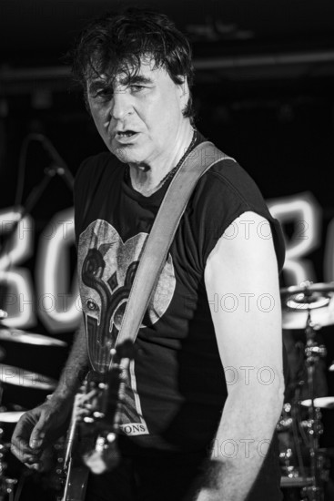 Mark Burgess, The Chameleons live at the Boileroom, Guildford, Surrey, July 2023. Creator: Annapaola Marchesani.