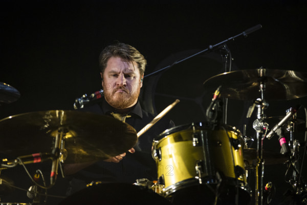 Jim Macaulay, The Stranglers live at the Royal Albert Hall, Mar 2024. Creator: Annapaola Marchesani.