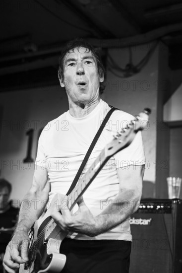 Steve Diggle, Buzzcocks live at 100 Club, London, Jun 2023. Creator: Annapaola Marchesani.