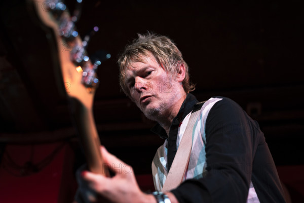 Chris Remington, Buzzcocks live at 100 Club, London, Jun 2023. Creator: Annapaola Marchesani.