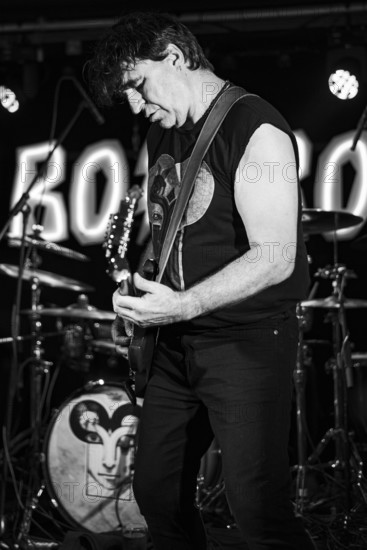 Mark Burgess, The Chameleons live at the Boileroom, Guildford, Surrey, July 2023. Creator: Annapaola Marchesani.