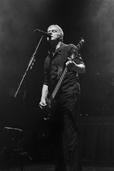 Jean-Jacques Burnel, The Stranglers live at the Royal Albert Hall, Mar 2024. Creator: Annapaola Marchesani.