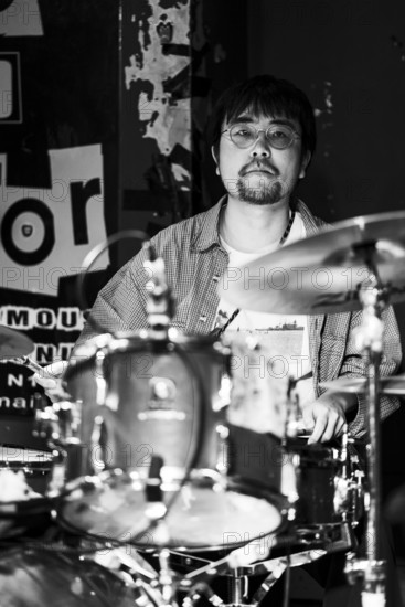 Maya Akechi and Alborg live at Hope & Anchor, Islington, London, May 2025. Creator: Annapaola Marchesani.