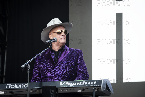 Martyn Ware, Heaven 17 live at Heritage Live, Audley End House, Essex, Aug 2023. Creator: Annapaola Marchesani.