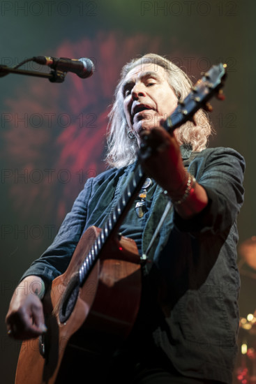 Justin Sullivan, New Model Army live at the Roundhouse, London, May 2024. Creator: Annapaola Marchesani.