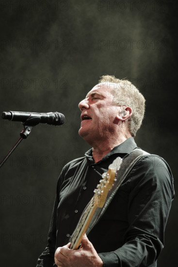 Andy McCluskey, OMD, live at Heritage Live, Audley End House, Essex, Aug 2023. Creator: Annapaola Marchesani.