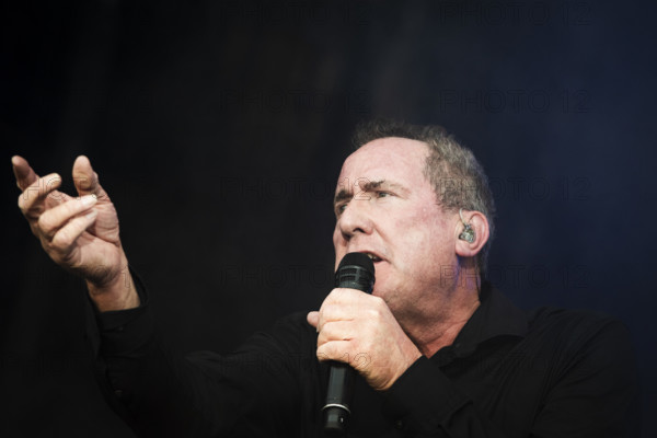 Andy McCluskey, OMD, live at Heritage Live, Audley End House, Essex, Aug 2023. Creator: Annapaola Marchesani.