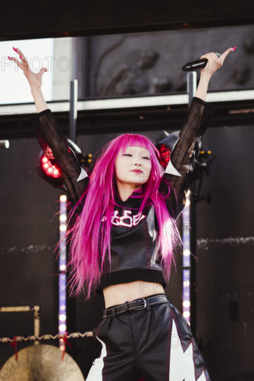 ASP live at Japan Matsuri, Trafalgar Square, London, Sept 2025. Creator: Annapaola Marchesani.