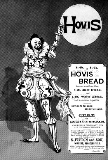Advertisement for Hovis Bread, 1895. Creator: Unknown.