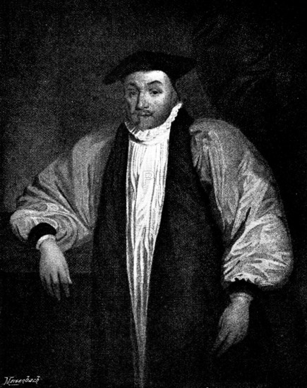 William Laud, Archbishop of Canterbury, 1895. Creator: George Meisenbach.