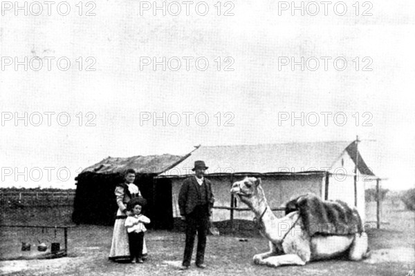The Coolgardie Goldfields: Coolgardie Villa, 1895. Creator: George Meisenbach.