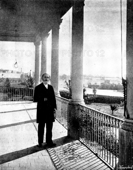 Señor Saenz Peña, ex-President of Argentina, 1895.  Creator: Adrian Lundstrom.