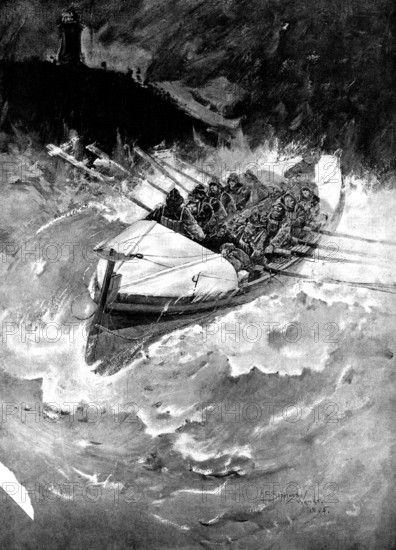 To The Rescue!, 1895. Creator: Lascelles.