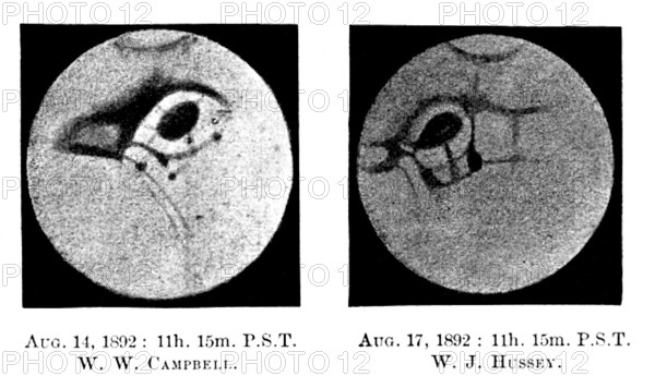 Our Near Neighbour, Mars: Fig.2: drawing of "The Lake of the Sun," made with the 36" Refractor, 1895 Creator: Carl Hentschel.