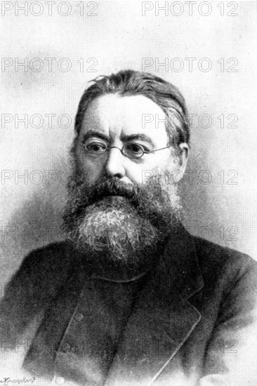 The late Robert William Dale, D.D., of Birmingham, 1895. Creator: Henry Joseph Whitlock.