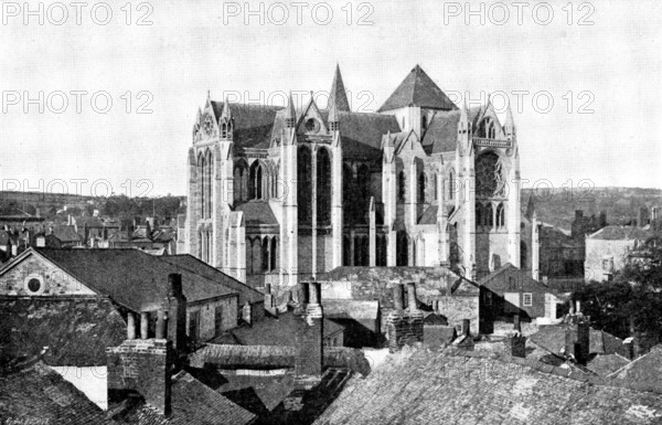 The Cathedrals of Great Britain: Truro Cathedral, 1895.  Creator: Francis Frith & Co.