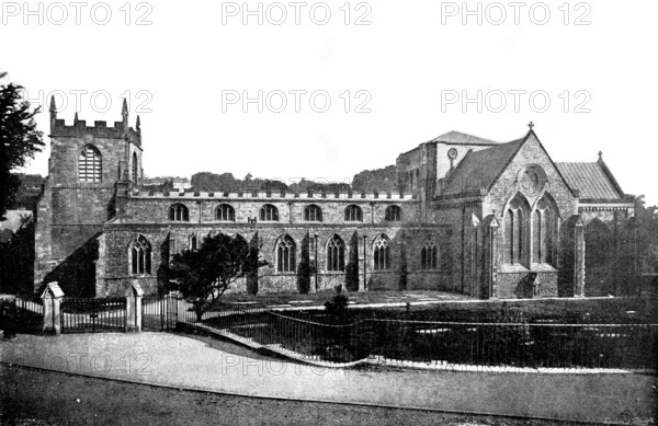 The Cathedrals of Great Britain: Bangor Cathedral, 1895. Creator: Francis Frith & Co.