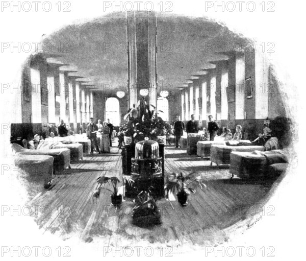 Views of St. Thomas's Hospital: one of the wards, 1895. Creator: G&R Lavis.