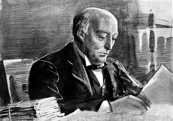 Mr. William Court Gully, Q.C., M.P., a candidate for the Speakership, 1895. Creator: George Meisenbach.